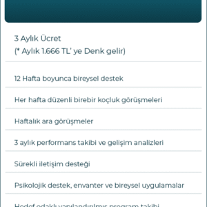 3 Aylık Paket