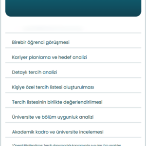 Tercih Danışmanlığı
